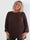 Nancy Shirt L/S - Söt plus size blus med plissering