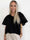 Nocara - T-shirt i blød bomuld med fine ærmer i broderie anglaise