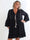Odessa - Feminin blonde plus size tunikakjole i en bomuldsblanding