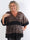Pamela Glitter Shirt - Plus size paljett-tunika med smock och volanger