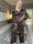 Pams Pants Camo - Lösa mönstrade byxor i stretchigt tyg
