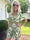 Pams Gold Leaf Playsuit - Elastisk playsuit med fickor