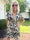 Pams Gold Leaf Playsuit - Elastisk playsuit med fickor