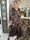Pams Camo L/S - Kjol med resår i kamouflagemönster