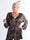 Pams Camo Shirt L/S - Blus med lång ärm i plusstorlek