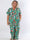 Pams Christmas Jumpsuit - Elastisk jumpsuit i plusstorlek med julmotiv