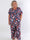 Pams Christmas Jumpsuit - Elastisk jumpsuit i plusstorlek med julmotiv