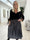 Pams Midi Denim Skirt - Kjol med fickor