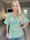 Pams Glitter Shirt - Söt tunika med smock och paljetter