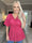Pams Glitter Shirt - Söt tunika med smock och paljetter