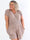 Pams Gold Playsuit - Elastisk jumpsuit i plusstorlek med guldtryck