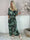 Pams Jumpsuit - Elastisk jumpsuit med bladmönster