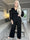 Pams Lace Pants - Lösa spetsbyxor med resår