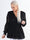 Pams Lace Shirt L/S - Elastisk spetsblus med lång ärm i stora storlekar
