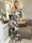 Pams Leaf Jumpsuit - Jumpsuit med resår och bladmönster