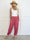 Pams Pattern Harem Pants - Elastiske bukser med smock i taljen