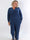 Pams Plain Jumpsuit L/S - Plain elastisk jumpsuit i storlekar