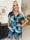 Pams Leaf Playsuit O/B - Mönstrad playsuit med resår