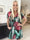 Pams Leaf Playsuit O/B - Mönstrad playsuit med resår