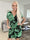 Pams Leaf Playsuit - Elastisk jumpsuit med bladmönster