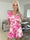 Pams Leaf Playsuit - Elastisk jumpsuit med bladmönster