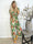 Pams Spring Jumpsuit O/B - Blommig jumpsuit med resår