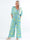 Pams Magic Jumpsuit O/B - Mönstrad jumpsuit i plusstorlek med resår