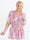 Pams Royal Shirt - Söt plus size-tunika i fint tryck med smock