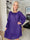 Philippa - Sød plisseret kjole i semi-transparent chiffon