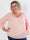 Philippa Shirt - Sød plisseret plus size tunika i semi-transparent chiffon
