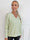 Ronja - Feminin strikbluse med fine glittertråde og en elegant V-udskæring