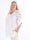 Rosalie - Söt feminin plus size-tunika med broderad rygg