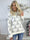 Saidy - Tjock stickad blus med hjärtan