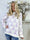 Saidy - Tjock stickad blus med hjärtan