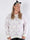 Saidy - Tjock plus size stickad blus med hjärtan