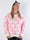Saidy - Tjock plus size stickad blus med hjärtan