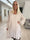 Santorini Dress - Söt långärmad klänning med veck