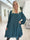 Santorini Dress - Söt långärmad klänning med veck