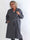 Sharpay 2.0 – Lätt plus size trenchcoat med knytskärp