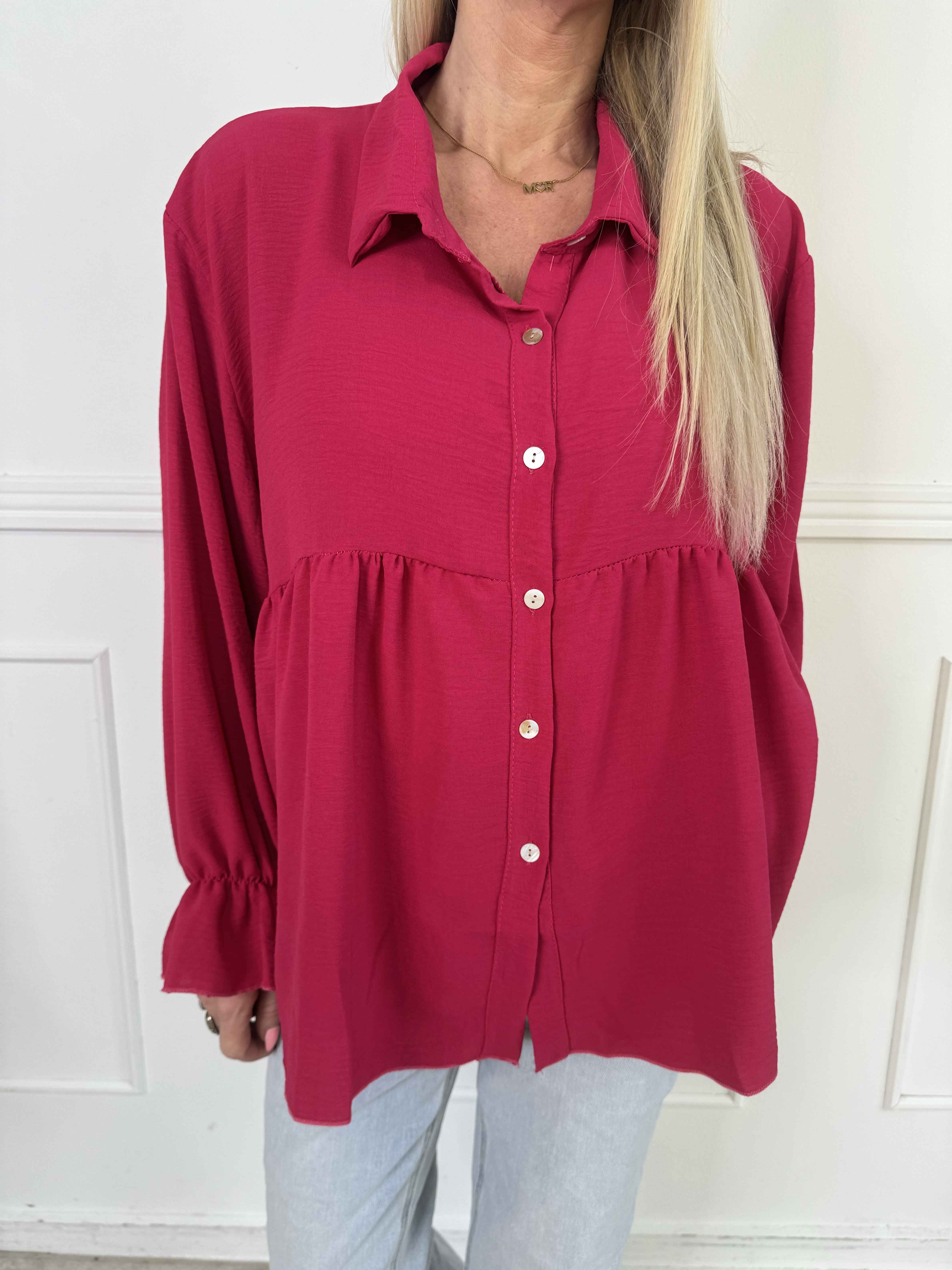 Smilla - Sød tunika i viskose med knapper