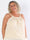 Sunlove Crystal Top - Enfärgad plus size elastisk topp med mock neck