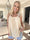 Sunlove Crystal Top - Enfärgad elastisk topp med mock neck