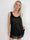 Sydney - Feminin plus size blondetop med stræk i