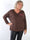 Tacita - Mjuk och stretchig stickad tröja i plus size i en skön viskosblandning med ICONIC-text