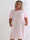 Taima - Plus size kjole i bomuldsblanding med broderet ærmer og lommer