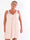 Taimi - Plus size kjole i bomulds-musselin stof med blondestropper