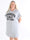 Tasmine - Plus size Brooklyn t-shirtklänning i mjuk bomull