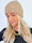 Tilly - Sød strikhue med fine små hjerter