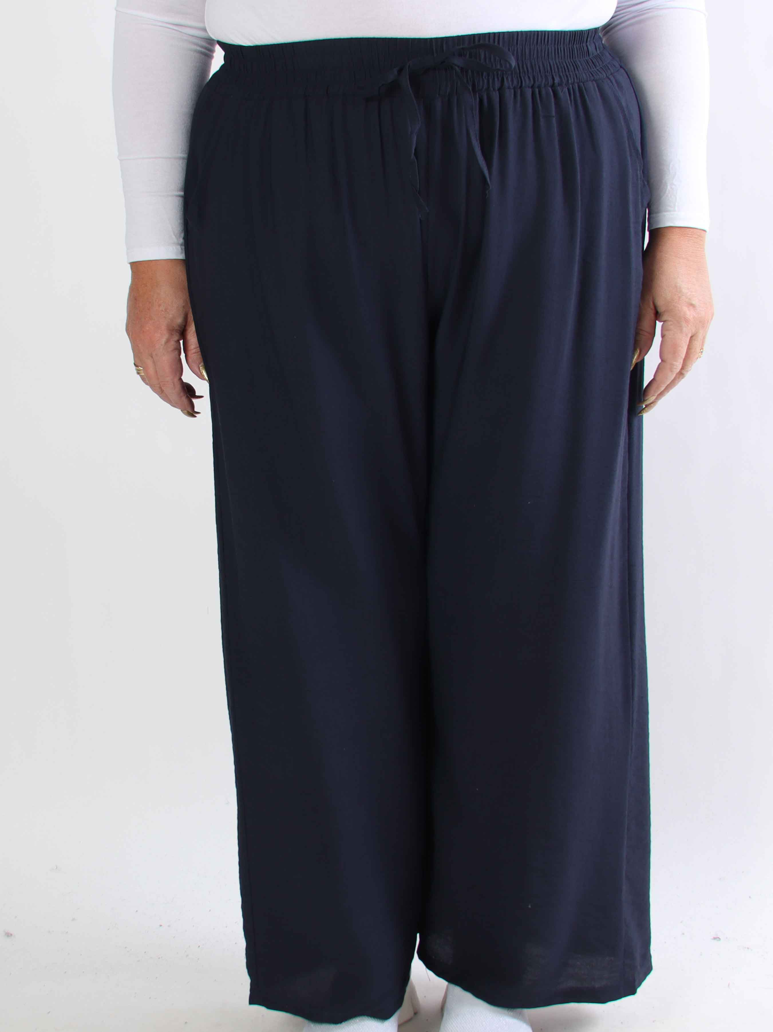 Tyra - Løse bukser i en viskoseblanding