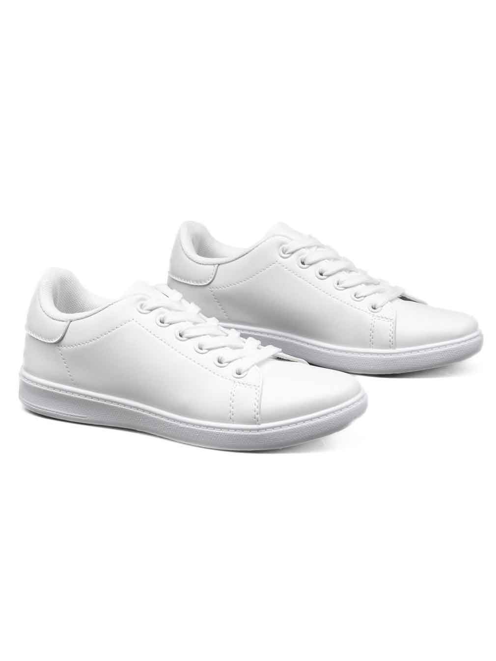 Fie - Simple hvide sneakers